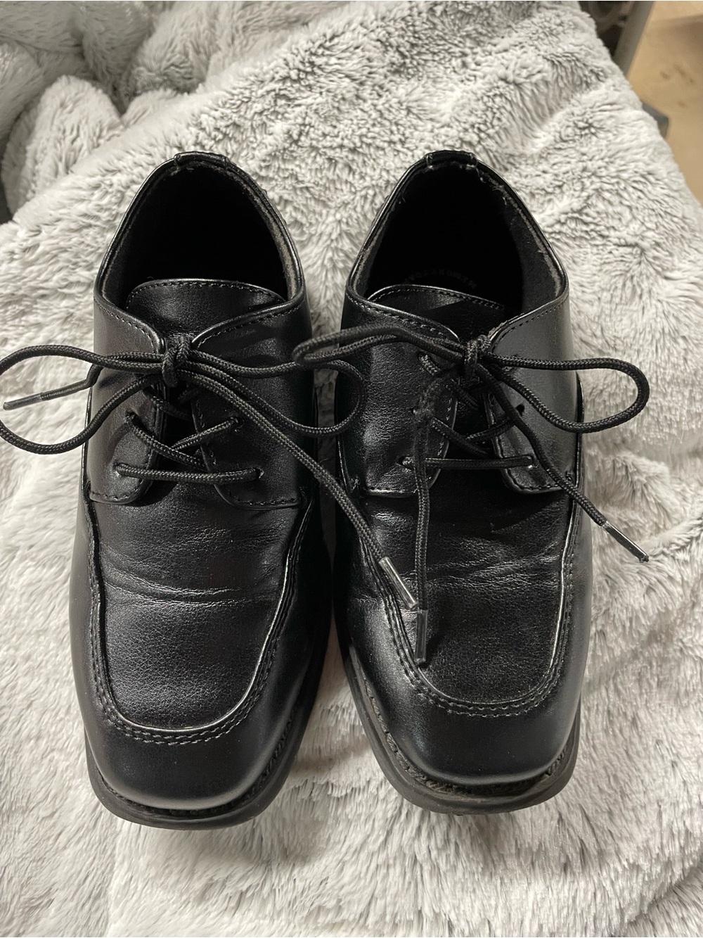 Sonoma Black Kids Lace-Up Dress Shoes